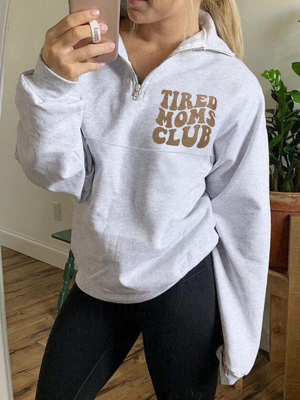 Tired Moms Club Nursing Sweatshirt