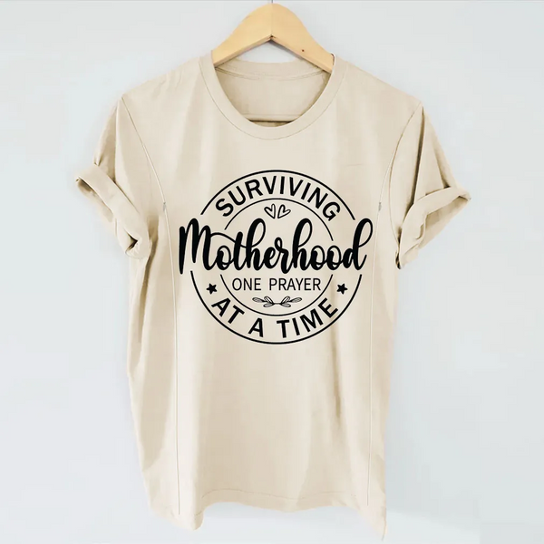 Motherhood Zipper Nursing T-shirt