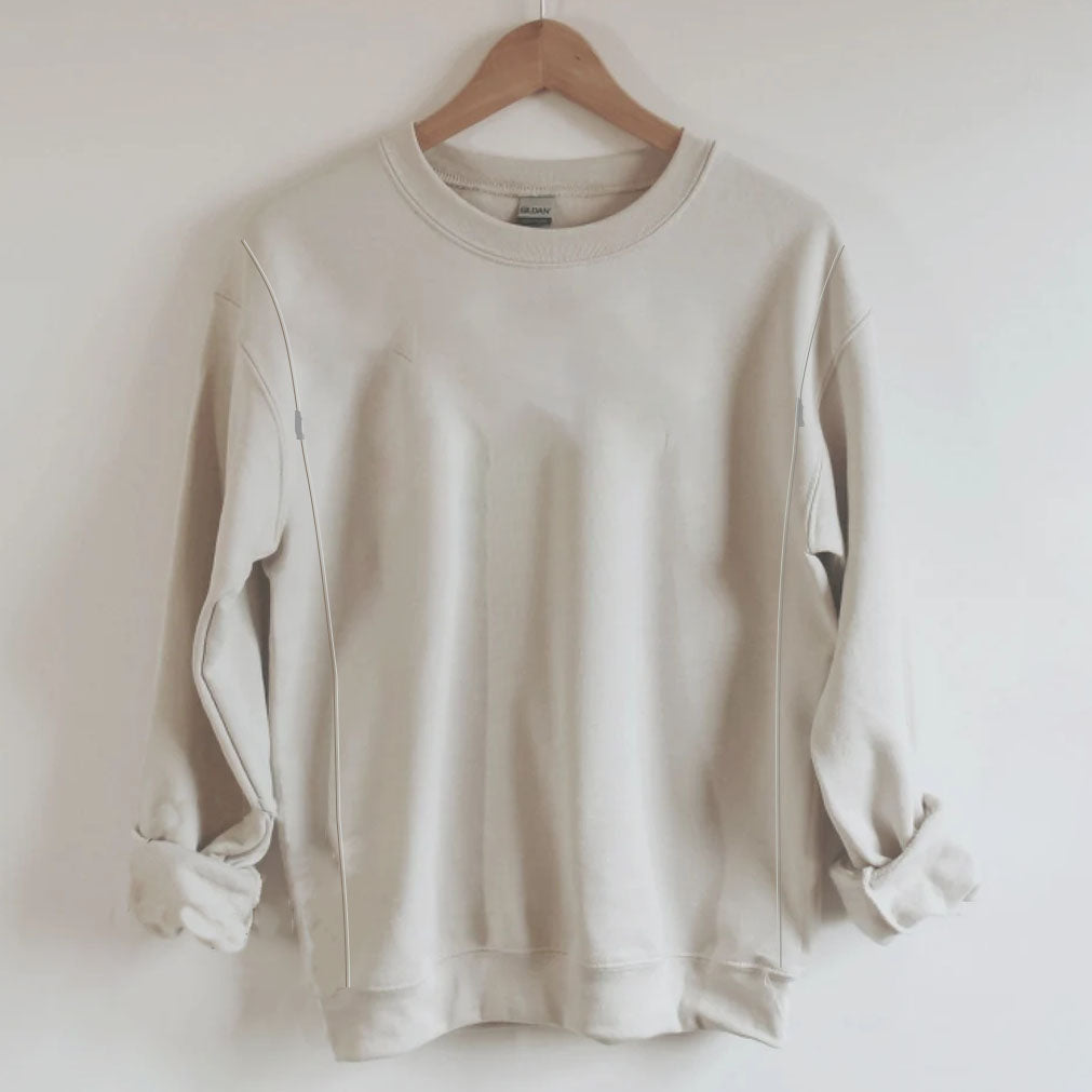 Mama's Plaid Color Nursing Sweatshirt