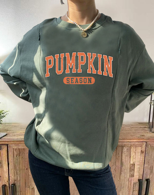 Pumpkin Season Nursing Sweatshirt