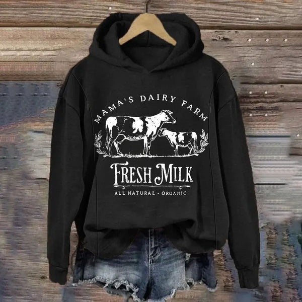 Mama's Dairy Farm Nursing Friendly Hoodie