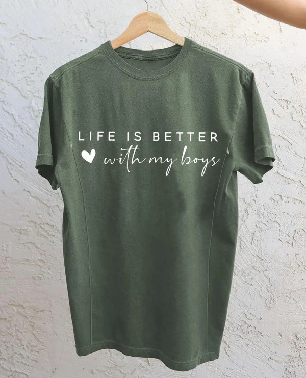 Life Is Better With My Breastfeeding T-Shirt