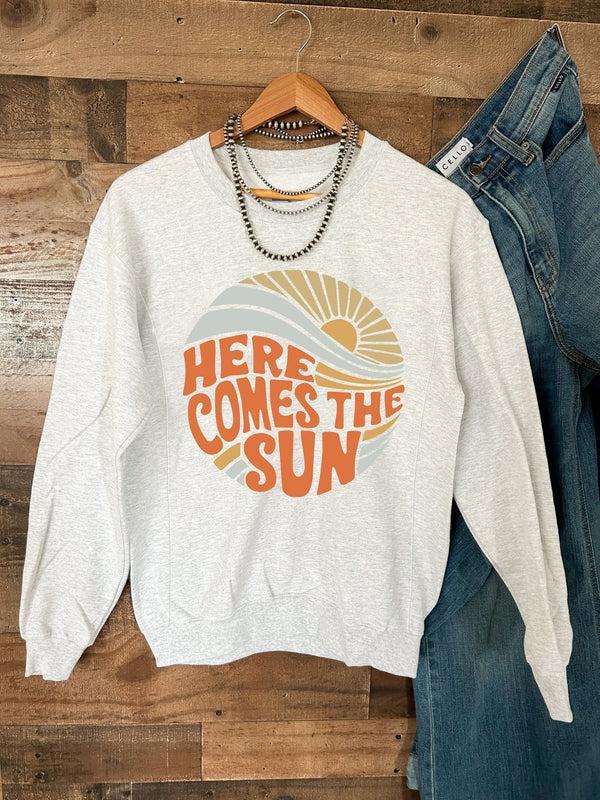 Here Comes the Sun Nursing Sweatshirt