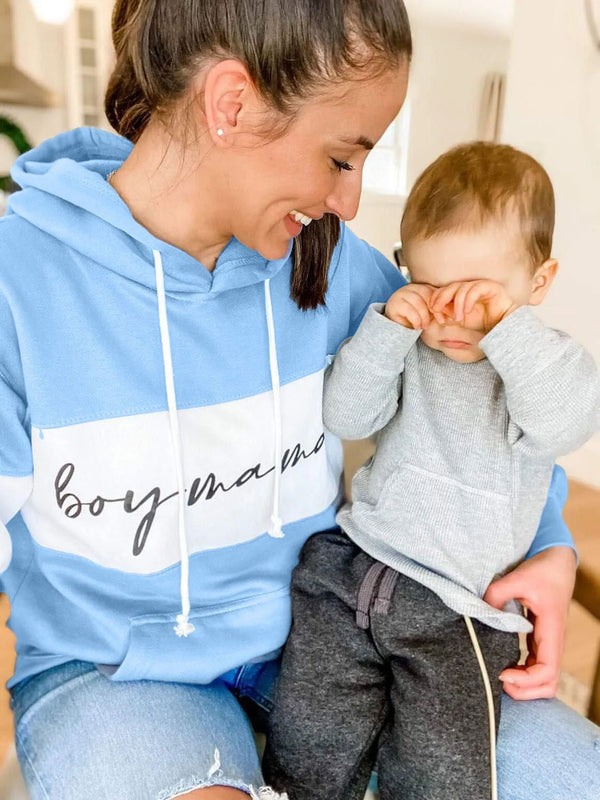 Boy Mama Nursing Hoodie