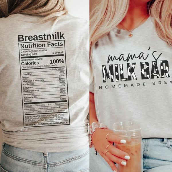 Mama's Milk Homemade Brew Breastfeeding T-shirt