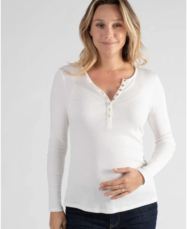 Long Sleeve Preqnancy and Nursing Top