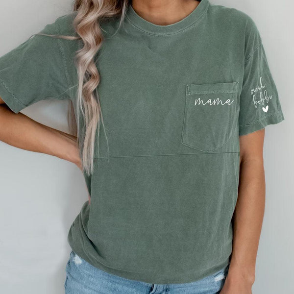 Custom Mama Nursing T-shirt - Giftifymama
