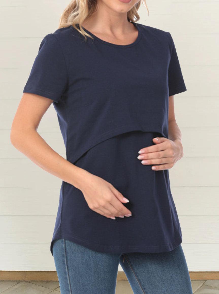 maternity breastfeeding shirts