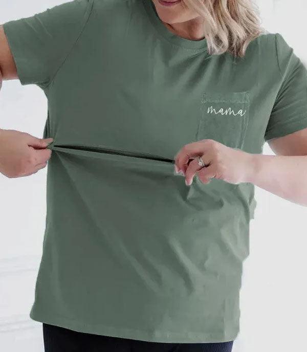 New Mama Nursing Zip T-shirt - Giftifymama