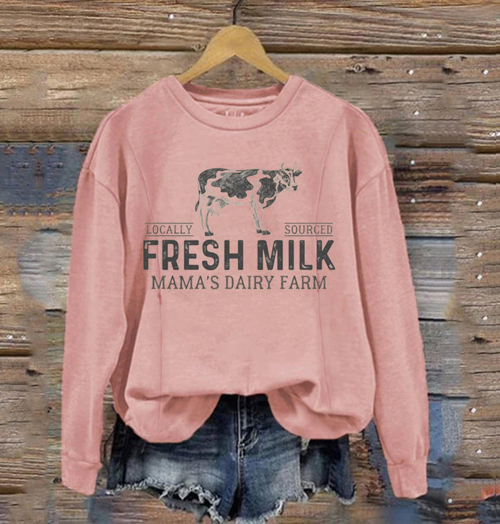 Eat Local Breastfeeding Nursing Friendly Sweatshirt - Giftifymama