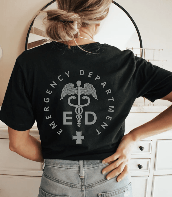 ED Emergency Department T-shirt - Giftifymama