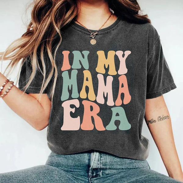In My Mama Era Funny Nursing T-shirt - Giftifymama