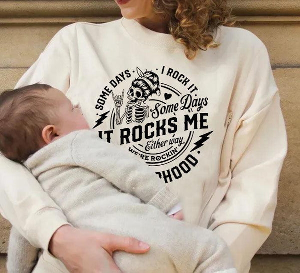 It Rocks Me Funny Breastfeeding Sweatshirt - Giftifymama