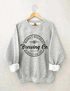 Mama Letter Graphic Zip Crewneck Easy-Access Sweatshirt - GiftifyMama