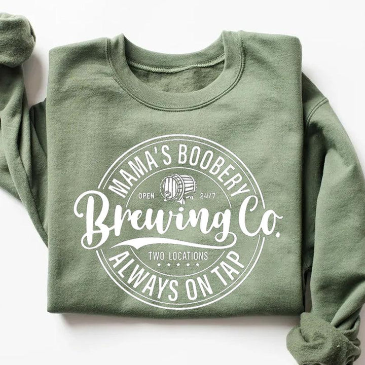 Mama's Boobery Nursing Breastfeeding Sweatshirt - Giftifymama