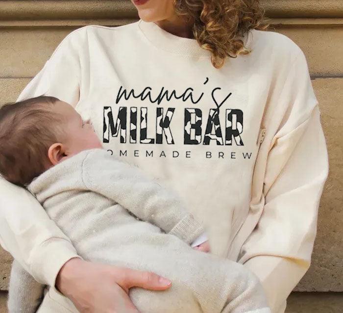 Mama Vintage Letter Graphic Sweatshirt - GiftifyMama