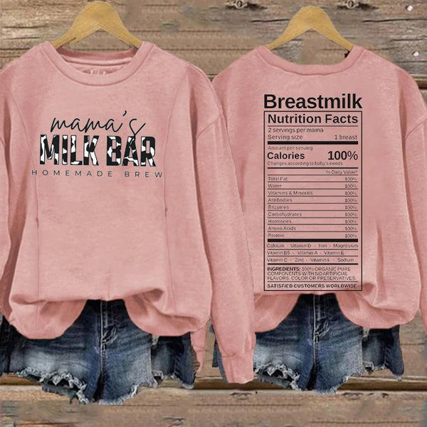 Mamas Milk Bar Nursing Sweatshirt - Giftifymama